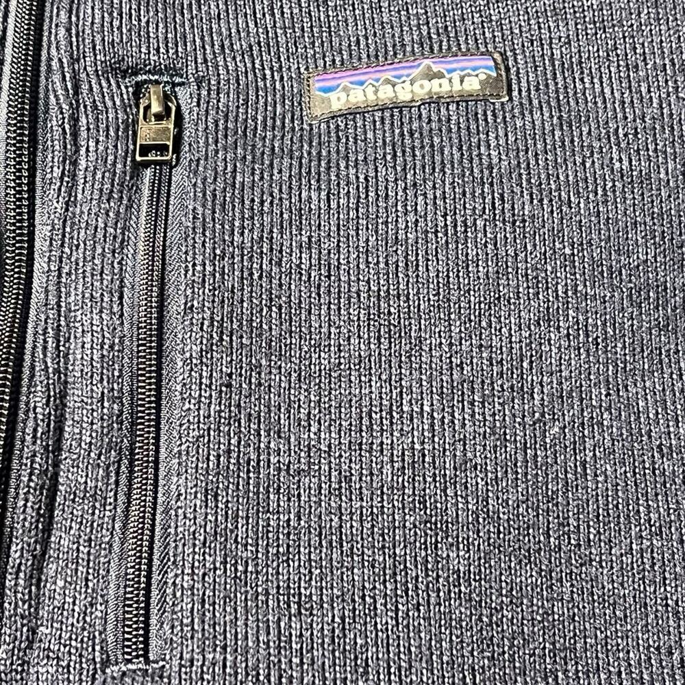 Patagonia Mens Better Sweater Blue 1/4 Zip Pullover Fleece Outdoor Hiking Large‎ - Picture 4 of 6